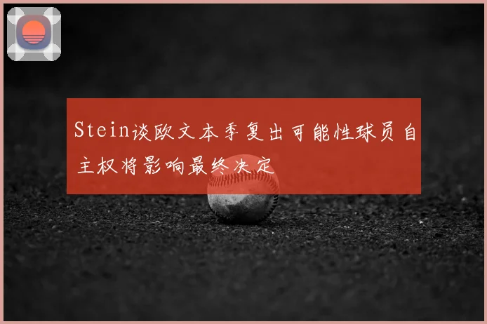 Stein谈欧文本季复出可能性球员自主权将影响最终决定