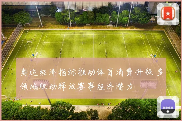 奥运经济指标推动体育消费升级 多领域联动释放赛事经济潜力